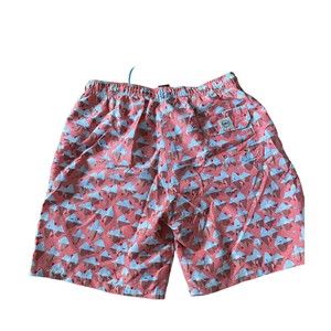 Peter Millar Swim Trunks Sz XL Seaside Collection Elastic Waist Drawstring
